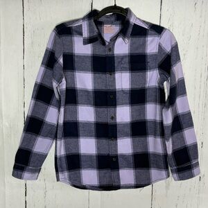 Aeropostale Gray Plaid Shirt